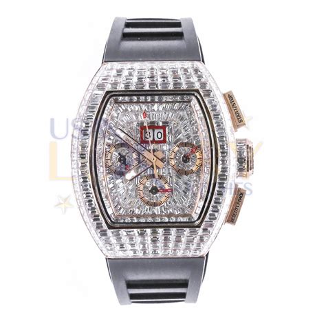 richard mille diamond price|richard mille iced out.